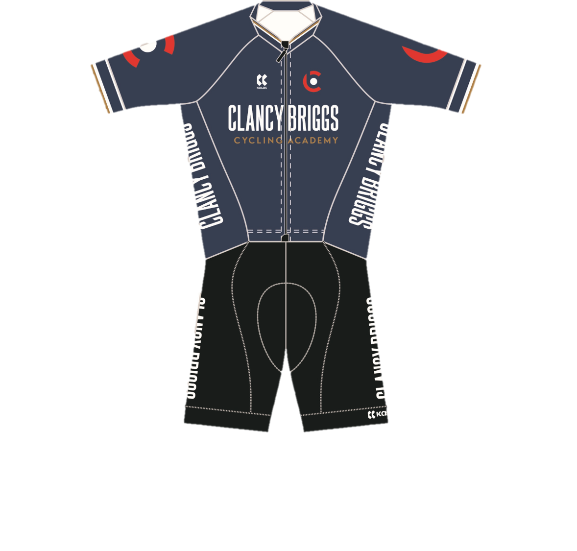 Kids Pro Short Sleeved Cycling Skinsuit Clancy Briggs kids-pro-short-sleeved-cycling-skinsuit-clancy-briggs
